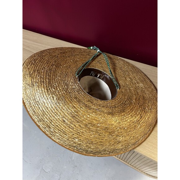 Vtg FidePal  24" Sombrero Hat Mexican Vaquero Made In Sahuayo Mexico Size 7 3/8 - Picture 5 of 8